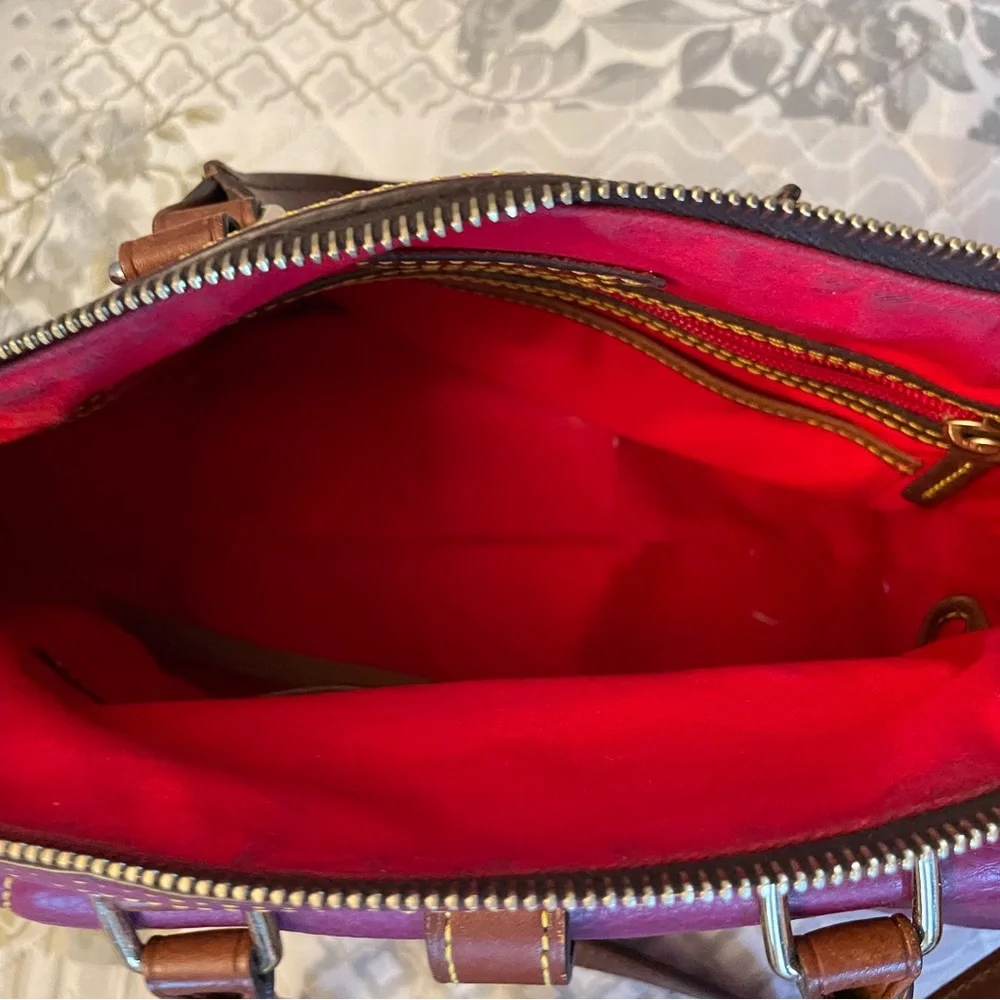 Dooney & Bourke Pebble Grain Leather Bag - Picture 3 of 7